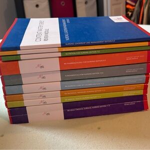 ATI Nursing Education Book Set - Multicolor